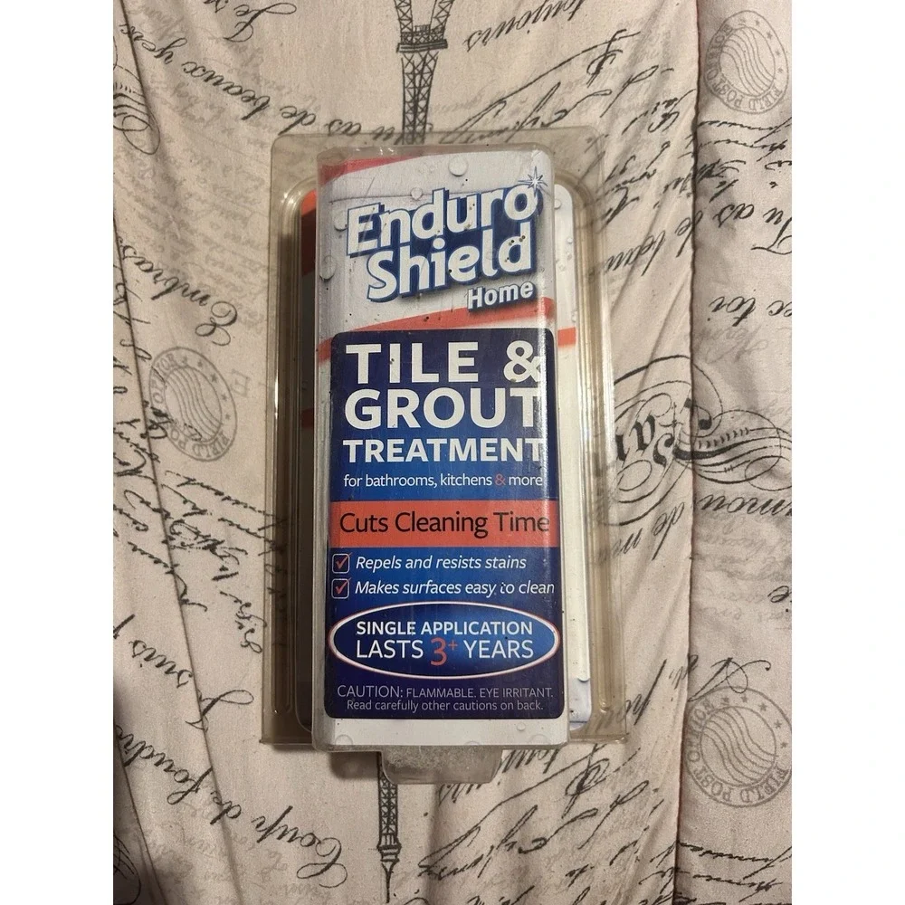Enduro Shield Tile & Grout Treatment Kit Bathrooms Kitchens And More New
